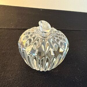 Waterford Crystal Apple Paperweight